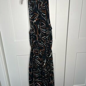 FINAL SALE Ava & Viv Abstract Halter Maxi Dress Women’s Plus Size 2X